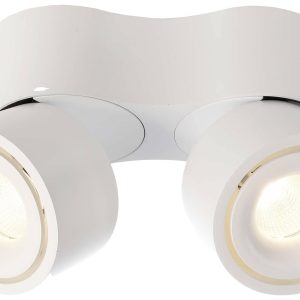 Deko Light Uni II Mini Plafondopbouwarmatuur LED vast ingebouwd 15 W Energielabel: G (A – G) Warmwit Signaalwit (RAL 900 Deko Light Uni II Mini Plafondopbouwarmatuur LED vast ingebouwd 15 W Energielabel: G (A – G) Warmwit Signaalwit (RAL 900