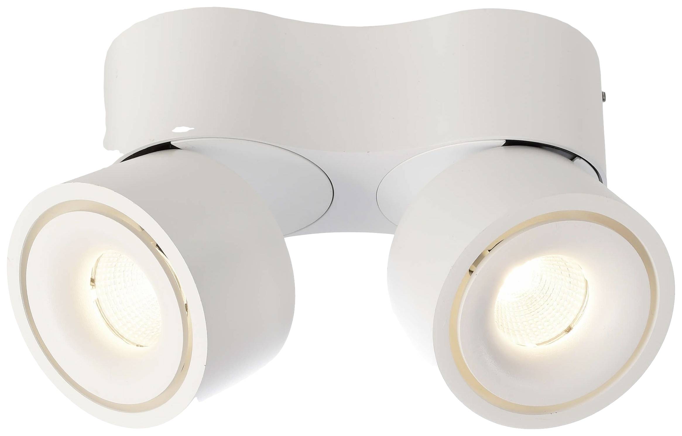 Deko Light Uni II Mini Plafondopbouwarmatuur LED vast ingebouwd 15 W Energielabel: G (A - G) Warmwit Signaalwit (RAL 900