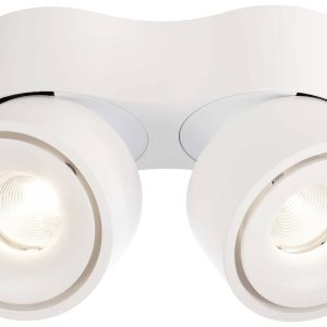 Deko Light Uni II Double Plafondopbouwarmatuur LED LED vast ingebouwd 20 W Energielabel: G (A – G) Warmwit Signaalwit (R Deko Light Uni II Double Plafondopbouwarmatuur LED LED vast ingebouwd 20 W Energielabel: G (A – G) Warmwit Signaalwit (R