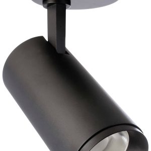 Deko Light Lucea 15 348164 Plafondopbouwarmatuur LED vast ingebouwd 15 W Energielabel: F (A – G) Diepzwart (RAL 9005)