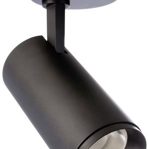 Deko Light Lucea 20 348166 Plafondopbouwarmatuur LED vast ingebouwd 20 W Energielabel: F (A – G) Diepzwart (RAL 9005)