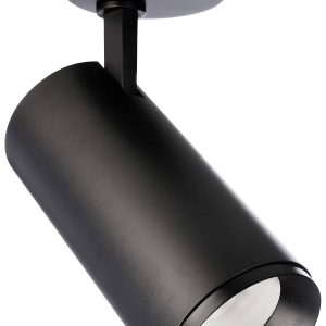 Deko Light Lucea 30 348168 Plafondopbouwarmatuur LED vast ingebouwd 30 W Energielabel: F (A – G) Diepzwart (RAL 9005)