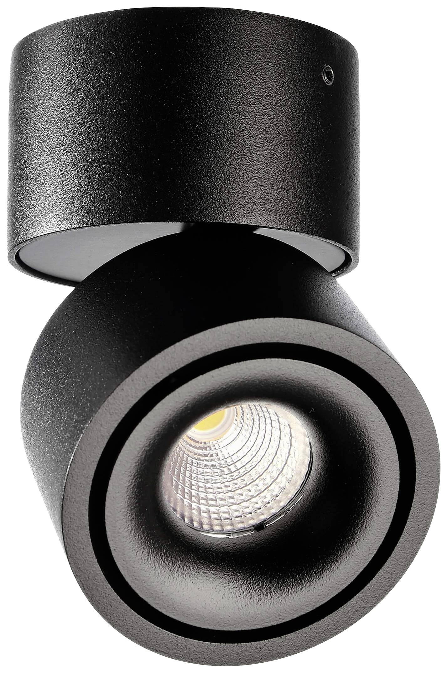 Deko Light Uni II Mini Plafondopbouwarmatuur LED vast ingebouwd 8 W Energielabel: G (A - G) Warmwit Diepzwart (RAL 9005)