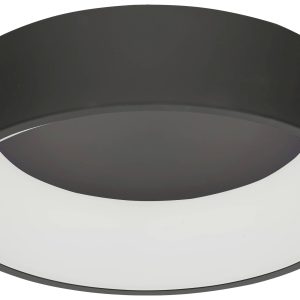 Deko Light Sculptoris 348181 Plafondopbouwarmatuur LED vast ingebouwd 30 W Diepzwart (RAL 9005)