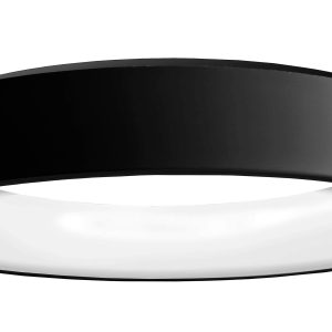 Deko Light Sculptoris 348185 Plafondopbouwarmatuur LED vast ingebouwd 60 W Diepzwart (RAL 9005)