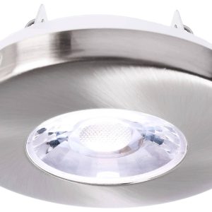 Deko Light Alcor 110014 Plafondinbouwring LED, Halogeen GU10 35 W Zilver