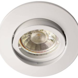 Deko Light Alioth 110027 Plafondinbouwring LED, Halogeen GU5.3, MR16 35 W Signaalwit (RAL 9003)