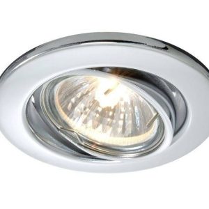 Deko Light Einauring 89 GU10 110033 Plafondinbouwring LED, Halogeen GU10 35 W Zilver