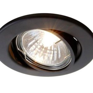 Deko Light Einauring 89 GU10 110037 Plafondinbouwring LED, Halogeen GU10 35 W Signaalzwart