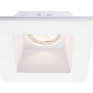 Deko Light Einbauring 120 GU5.3 110500 Plafondinbouwring LED, Halogeen GU5.3, MR16 50 W Wit