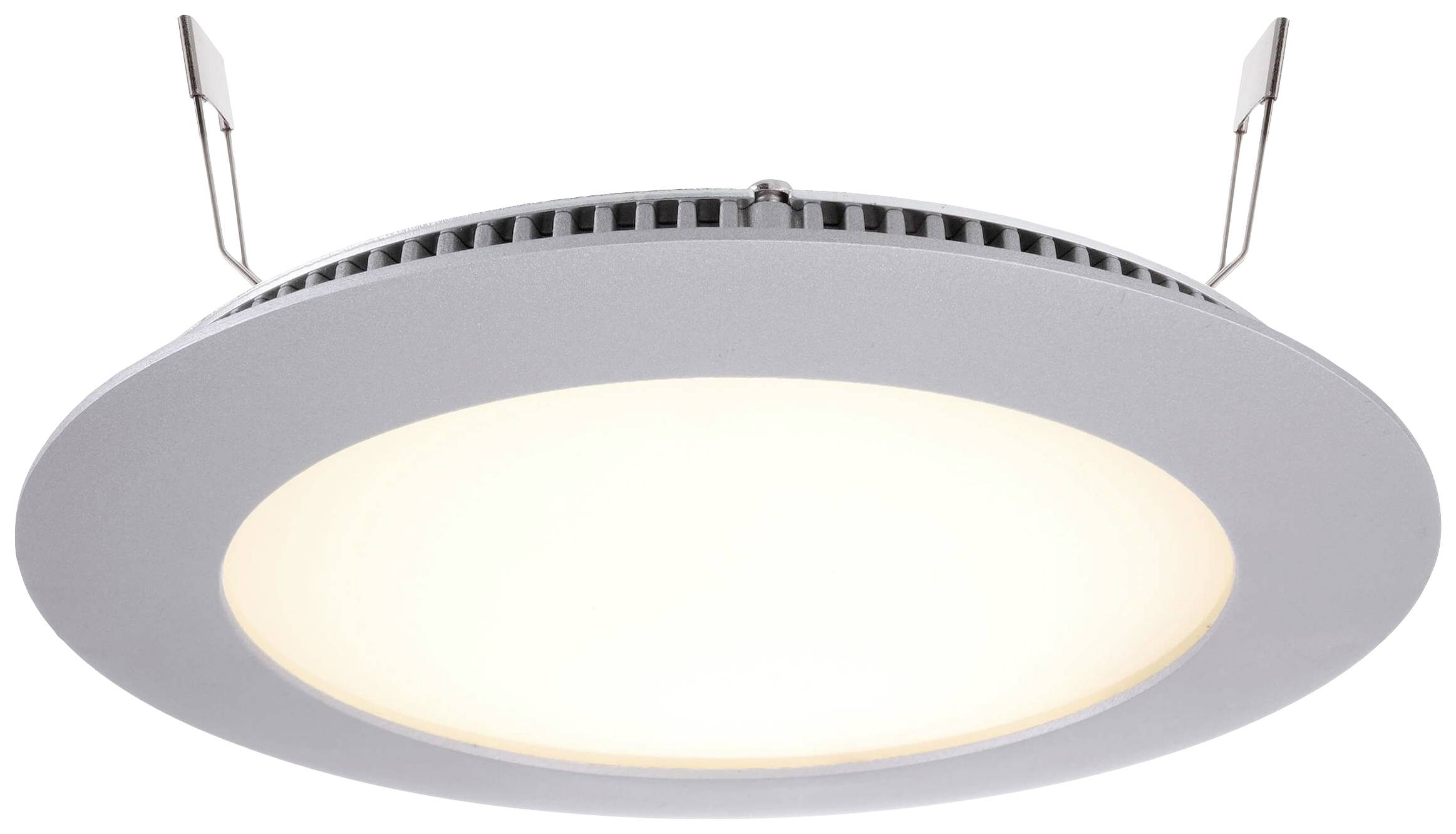 Deko Light 565089 LED Panel 12 LED-inbouwlamp Energielabel: G (A - G) LED vast ingebouwd 9 W Parelgrijs (RAL 9022)