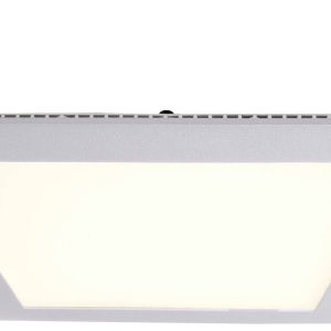 Deko Light 565161 LED Panel Square 20 LED-inbouwlamp Energielabel: G (A – G) LED LED vast ingebouwd 16 W Parelgrijs (RAL Deko Light 565161 LED Panel Square 20 LED-inbouwlamp Energielabel: G (A – G) LED LED vast ingebouwd 16 W Parelgrijs (RAL