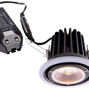 Deko Light 565192 COB LED-inbouwlamp Energielabel: G (A – G) LED vast ingebouwd 9 W Signaalwit (RAL 9003)
