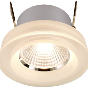 Deko Light 565195 COB 68 LED-inbouwlamp Energielabel: G (A – G) LED LED vast ingebouwd 6.50 W Zilver