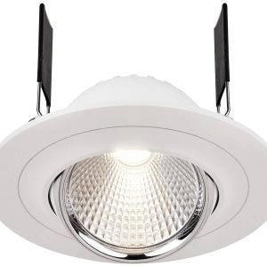 Deko Light 565202 Saturn LED-inbouwlamp Energielabel: G (A – G) LED vast ingebouwd 7 W Wit