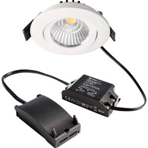 Deko Light 565358 Dione LED-inbouwlamp Energielabel: F (A – G) LED vast ingebouwd 8.50 W Wit