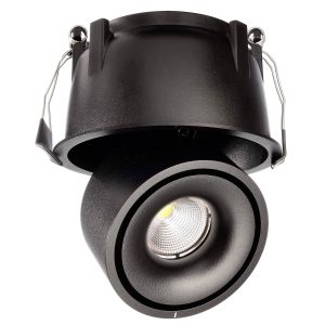 Deko Light 565361 Uni II LED-inbouwlamp Energielabel: F (A – G) LED LED vast ingebouwd 12 W Zwart
