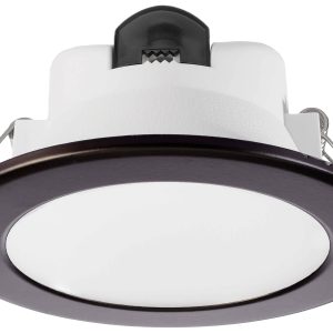 Deko Light 565363 Acrux 90 LED-inbouwlamp Energielabel: F (A – G) LED vast ingebouwd 8 W Verkeerswit (RAL 9016)