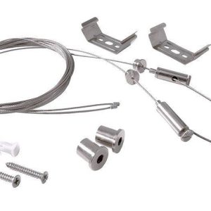 Deko Light 930071 Touwophanging Zilver-grijs Deko Light 930071 Touwophanging Zilver-grijs