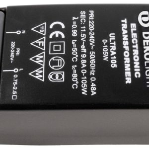 Deko Light BASIC, DIM, CV LED-transformator Constante spanning 105 W 0 mA – 9.80 A 11.5 V/AC 1 stuk(s)