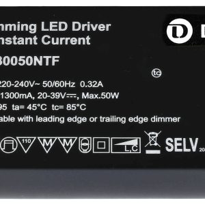 Deko Light BASIC, DIM, CC LED-driver Constante stroomsterkte 50 W 1.30 A 20 – 39 V/DC 1 stuk(s)