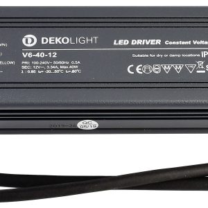Deko Light IP, CV, V LED-transformator Constante spanning 0 mA – 3.34 A 12 V/DC 1 stuk(s) Deko Light IP, CV, V LED-transformator Constante spanning 0 mA – 3.34 A 12 V/DC 1 stuk(s)