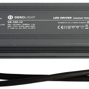 Deko Light IP, CV, V LED-transformator Constante spanning 0 mA – 8.34 A 12 V/DC 1 stuk(s) Deko Light IP, CV, V LED-transformator Constante spanning 0 mA – 8.34 A 12 V/DC 1 stuk(s)
