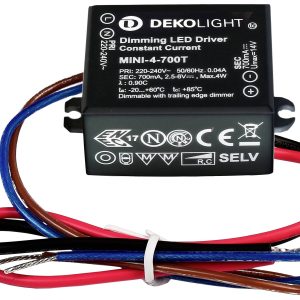 Deko Light MINI, DIM, CC LED-driver Constante stroomsterkte 4 W 0.70 A 2.5 – 6 V/DC 1 stuk(s)
