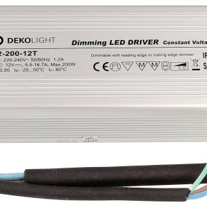 Deko Light IP, DIM CV LED-transformator Constante spanning 200 W 5500 mA – 16.70 A 12 V/DC 1 stuk(s) Deko Light IP, DIM CV LED-transformator Constante spanning 200 W 5500 mA – 16.70 A 12 V/DC 1 stuk(s)