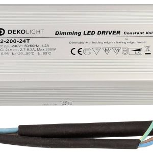 Deko Light IP, DIM CV LED-transformator Constante spanning 200 W 2700 mA – 8.30 A 24 V/DC 1 stuk(s) Deko Light IP, DIM CV LED-transformator Constante spanning 200 W 2700 mA – 8.30 A 24 V/DC 1 stuk(s)
