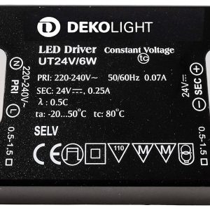 Deko Light FLAT, CC, UT LED-transformator Constante spanning 0 mA – 0.25 A 24 V/DC 1 stuk(s) Deko Light FLAT, CC, UT LED-transformator Constante spanning 0 mA – 0.25 A 24 V/DC 1 stuk(s)