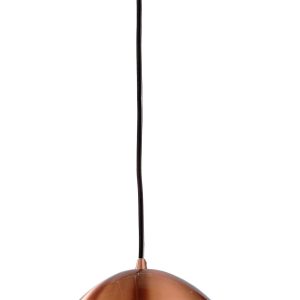 Deko Light Bell 342052 Hanglamp LED, Halogeen E27 40 W Koper Deko Light Bell 342052 Hanglamp LED, Halogeen E27 40 W Koper