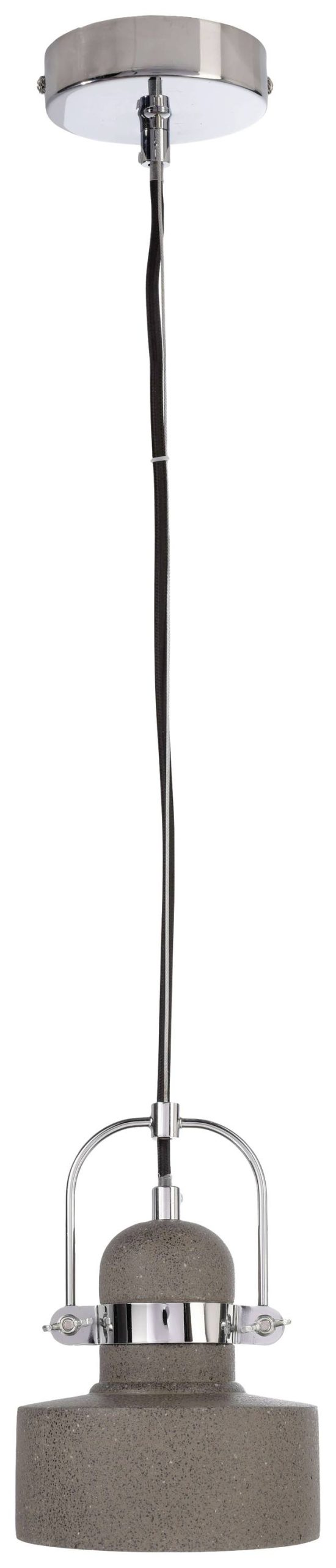 Deko Light Pavonis 342104 Hanglamp LED, Halogeen E27 25 W Donkergrijs