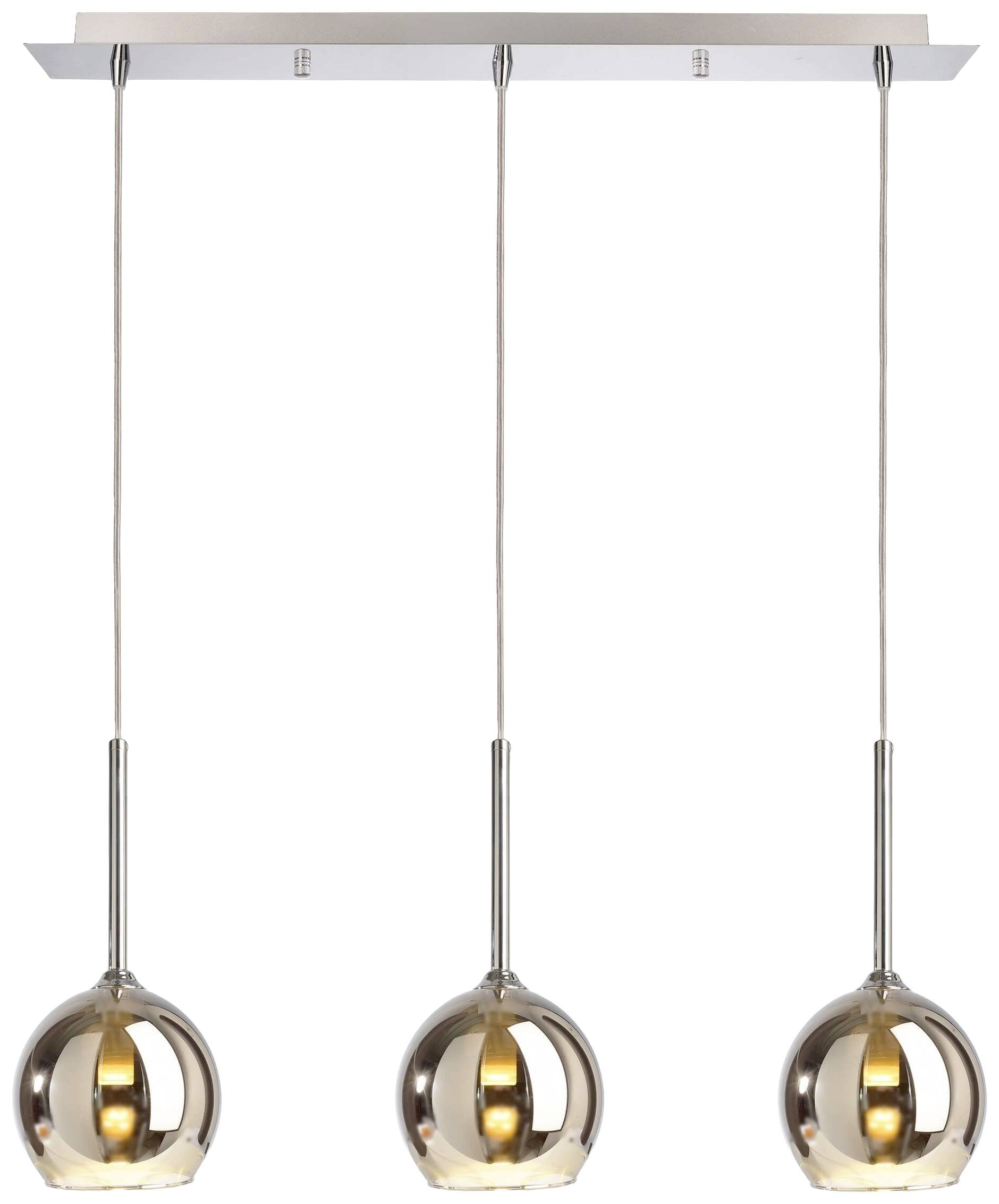 Deko Light Bunda 342115 Hanglamp LED, Halogeen G9 28 W Zilver
