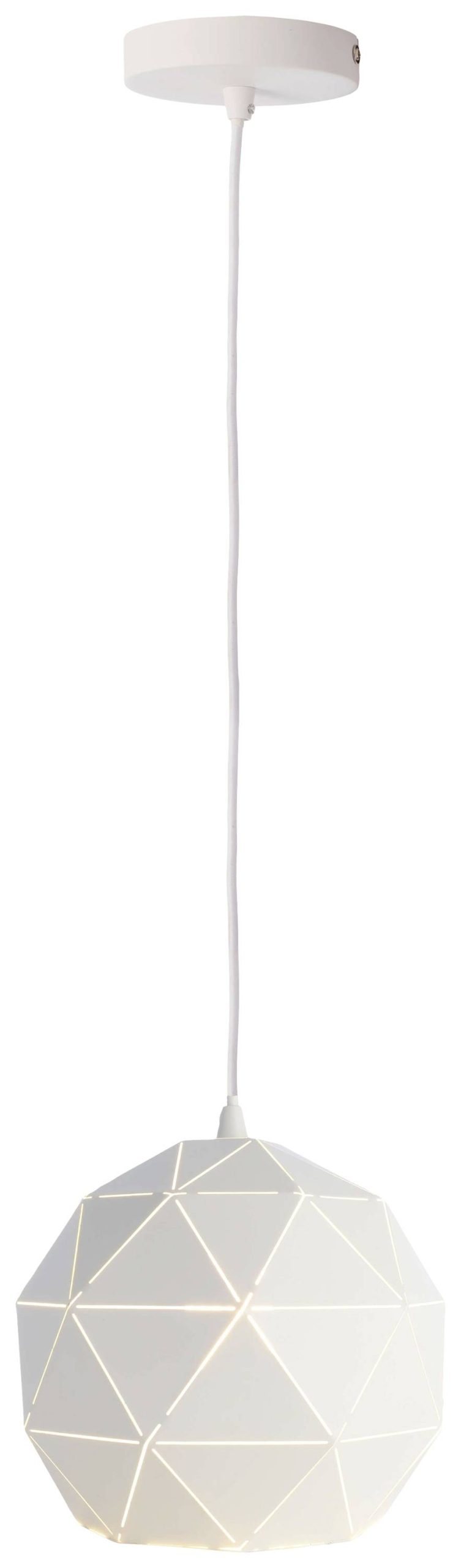 Deko Light Asterope rund 250 342129 Hanglamp LED, Halogeen E27 40 W Wit