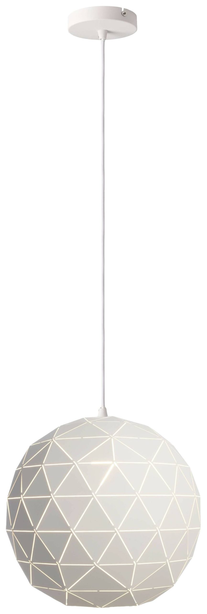 Deko Light Asterope rund 400 342130 Hanglamp LED, Halogeen E27 40 W Wit