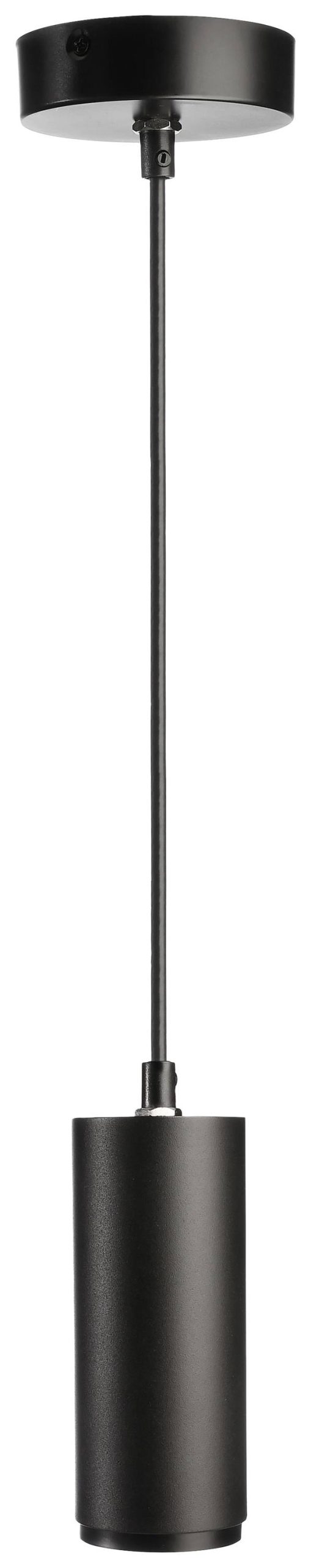 Deko Light Lucea 10 342178 Hanglamp LED vast ingebouwd 10 W LED Energielabel: F (A - G) Diepzwart (RAL 9005)