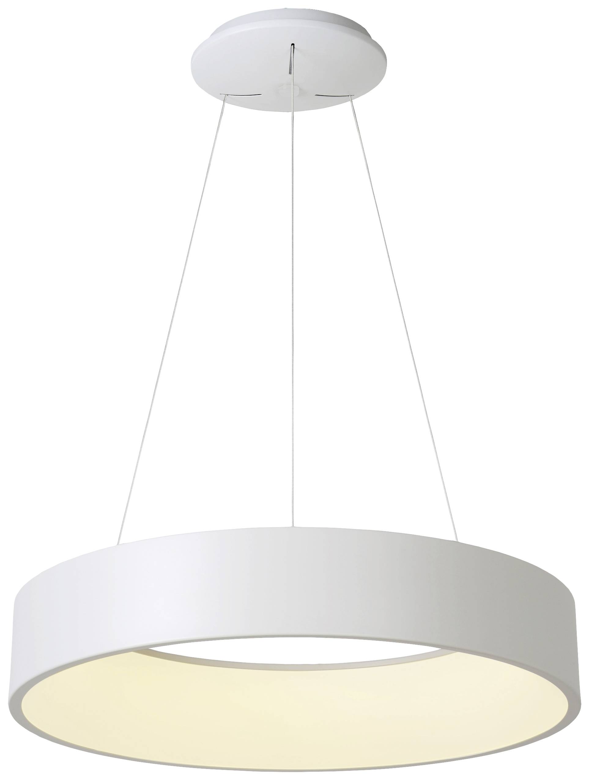 Deko Light Sculptoris 600 342185 Hanglamp LED LED vast ingebouwd 42 W Verkeerswit (RAL 9016)