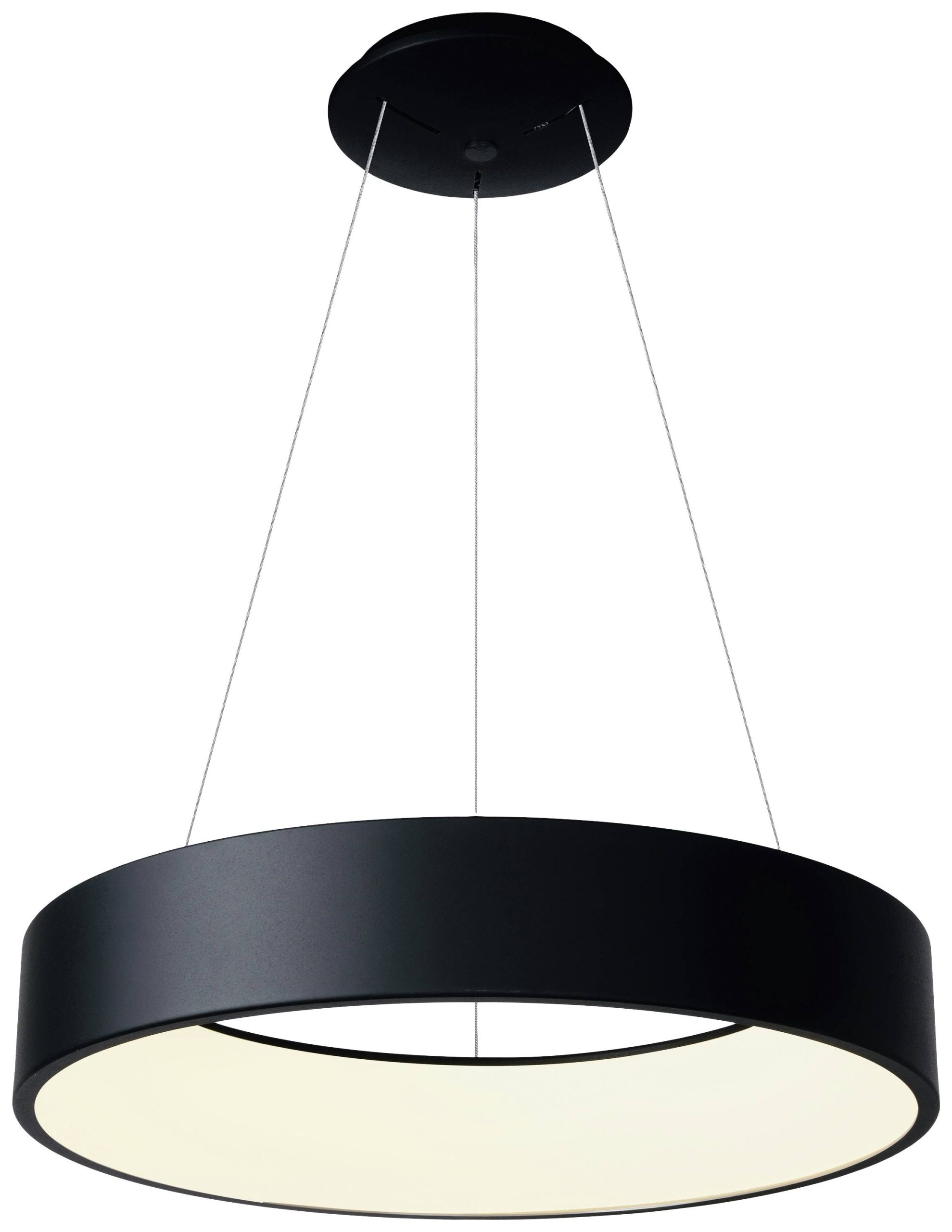 Deko Light Sculptoris 600 342186 Hanglamp LED LED vast ingebouwd 42 W Diepzwart (RAL 9005)