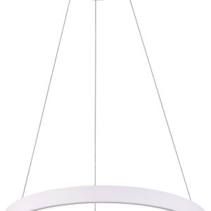 Deko Light Sculptoris 600 342193 Hanglamp LED LED vast ingebouwd 42 W Verkeerswit (RAL 9016)