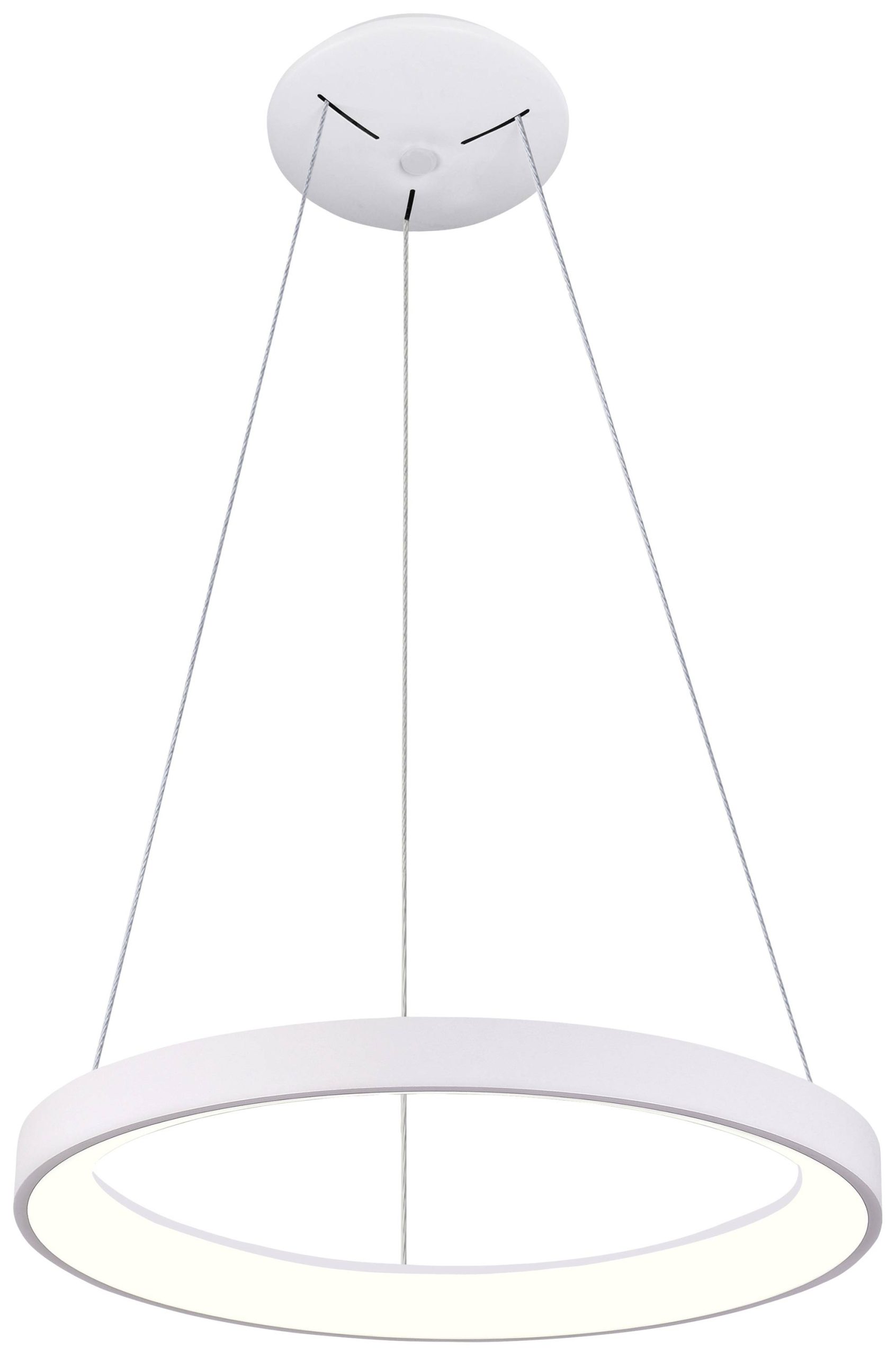 Deko Light Sculptoris 600 342193 Hanglamp LED LED vast ingebouwd 42 W Verkeerswit (RAL 9016)
