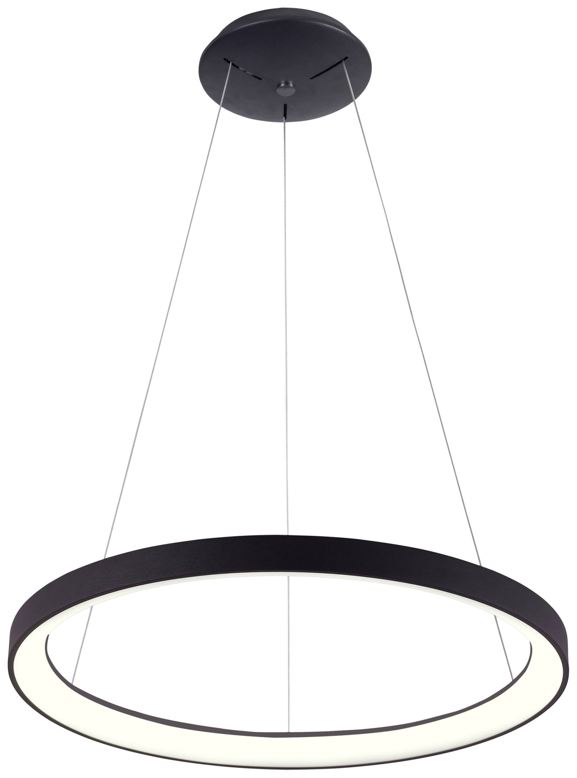 Deko Light Sculptoris 600 342194 Hanglamp LED LED vast ingebouwd 42 W Diepzwart (RAL 9005)