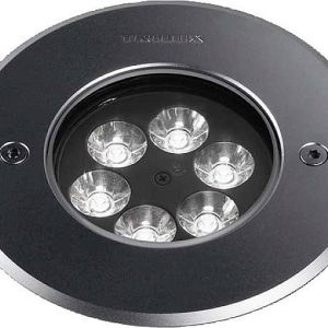 Trilux 8511 RBS3L #6490340 6490340 Vloerinbouwlamp Zonder LED 14 W Zwart