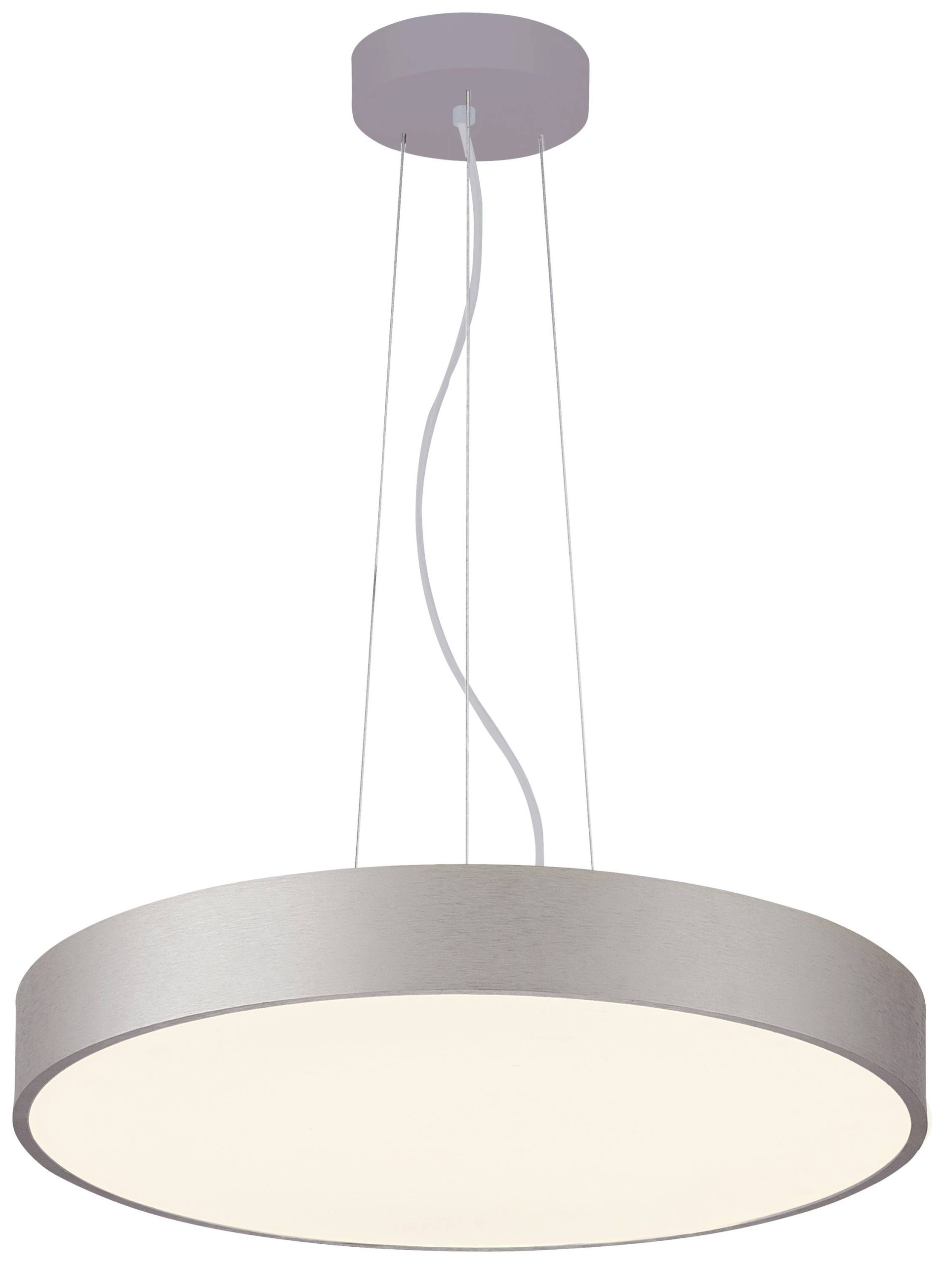 Deko Light Menkar 400 342203 Hanglamp LED LED vast ingebouwd 43 W Zilver