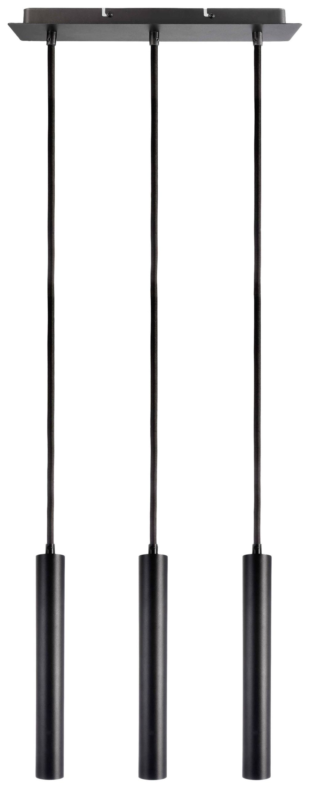 Deko Light Slim 342215 Hanglamp LED vast ingebouwd 15 W LED Energielabel: E (A - G) Diepzwart (RAL 9005)