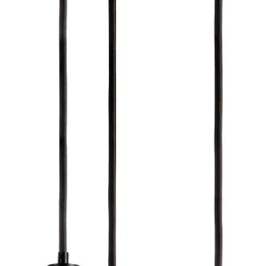 Deko Light Slim 342217 Hanglamp LED vast ingebouwd 15 W LED Energielabel: E (A – G) Diepzwart (RAL 9005)