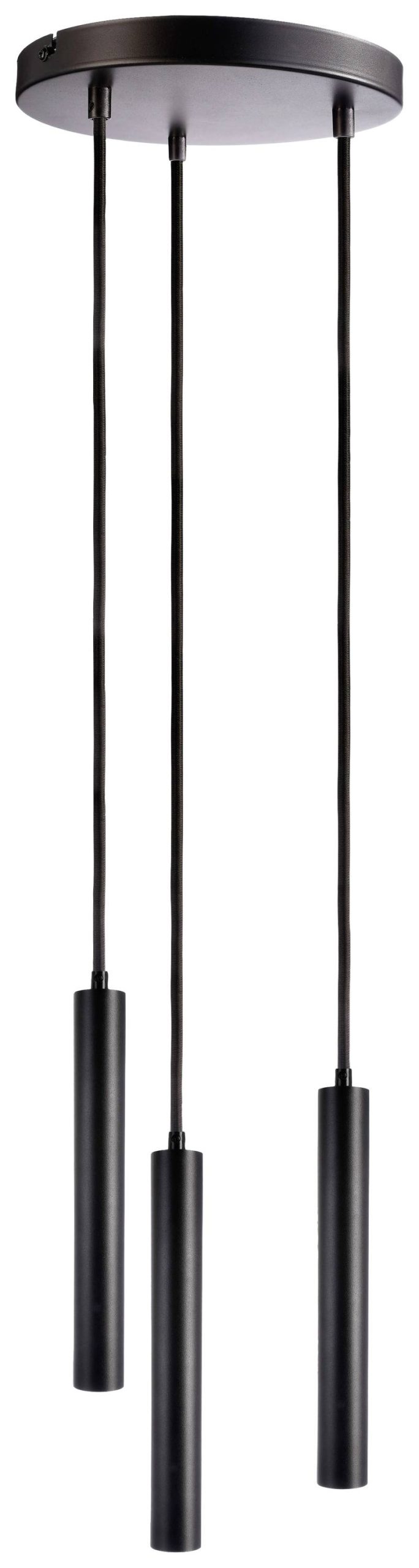 Deko Light Slim 342217 Hanglamp LED vast ingebouwd 15 W LED Energielabel: E (A - G) Diepzwart (RAL 9005)