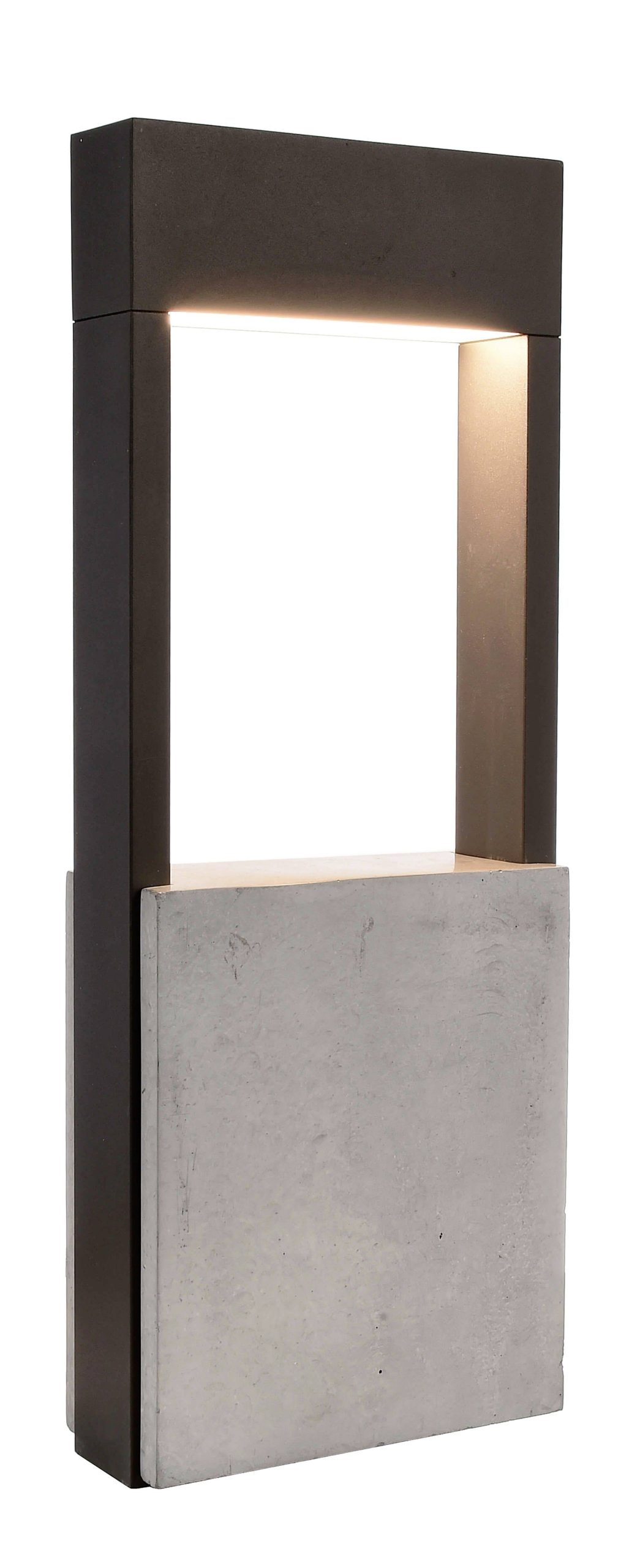 Deko Light Chertan 733043 Staande buitenlamp LED LED vast ingebouwd 13 W Energielabel: G (A - G) Donkergrijs