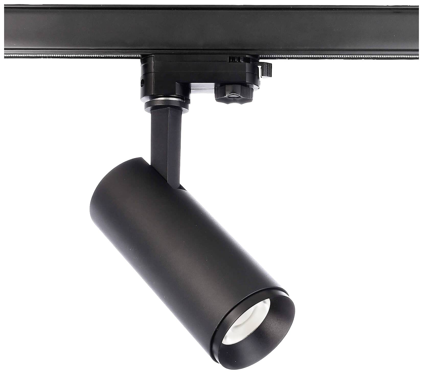 Deko Light Lucea 10 707117 230V-railsysteem lamp LED vast ingebouwd 10 W LED Energielabel: F (A - G) Diepzwart (RAL 9005