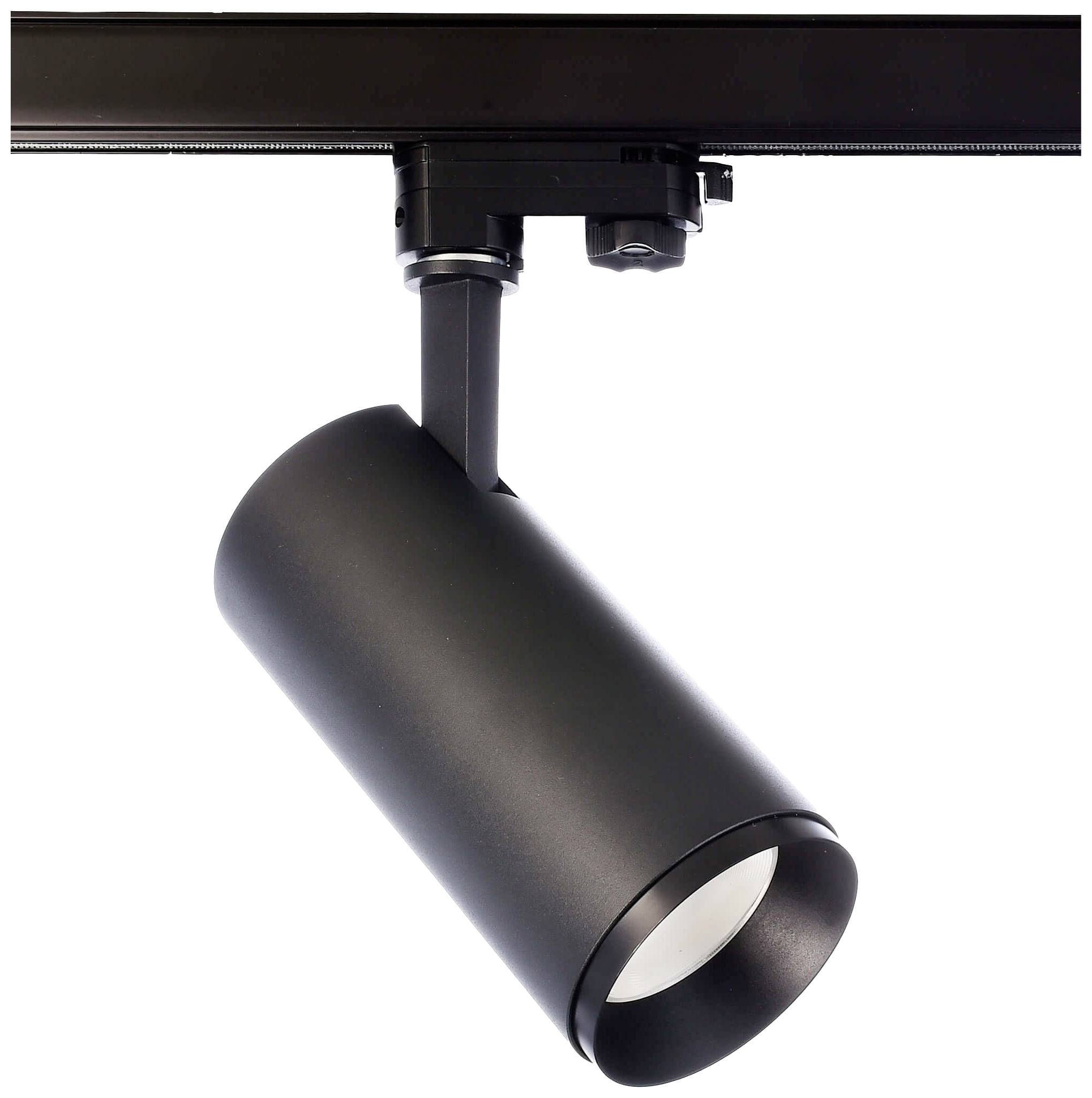 Deko Light Lucea 15 707119 230V-railsysteem lamp LED vast ingebouwd 15 W LED Energielabel: F (A - G) Diepzwart (RAL 9005